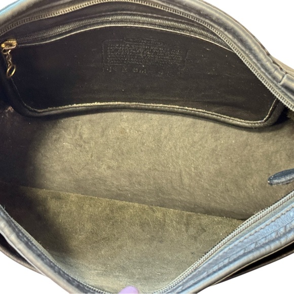 Vintage Coach Legacy 4143 Crossbody Bag in Black Leather Coach Vintage - Picture 11 of 16